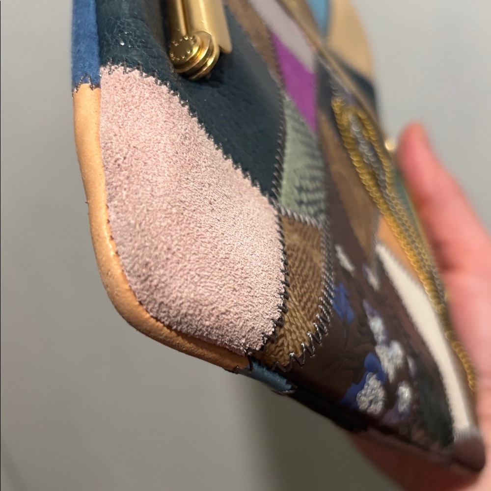 Coach Patchwork Leather Crossbody Bag in Multicolor - Picture 3 of 12